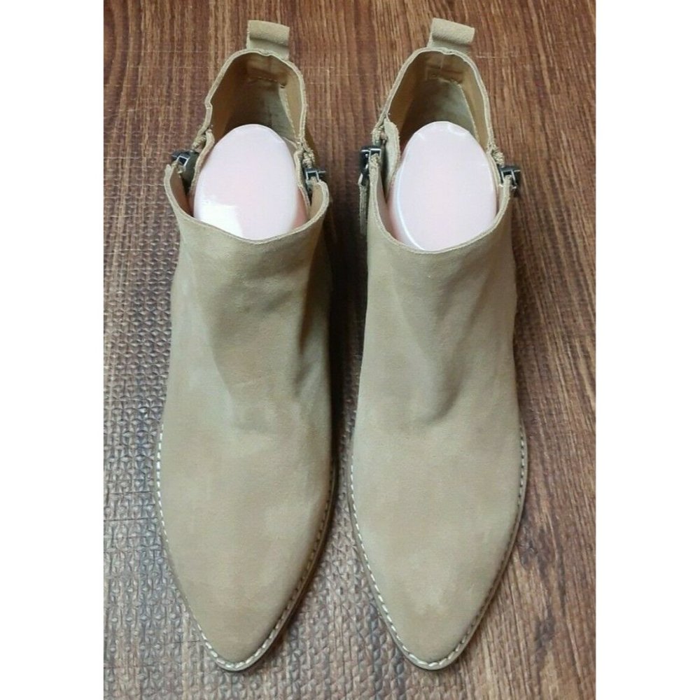 Dolce Vita Booties Suede Leather Ankle Boots 10.5